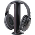 Pyle Professional 5-in-1 Wireless Headphone System with Microphone PHPW5
